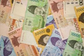 Đồng won của Hàn Quốc tiếp tục tăng giá
