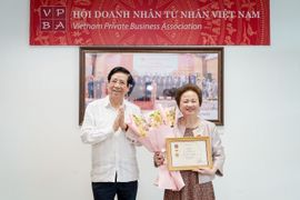 Bà Nguyễn Thị Nga được bầu làm Chủ tịch Hội Doanh nhân Tư nhân Việt Nam