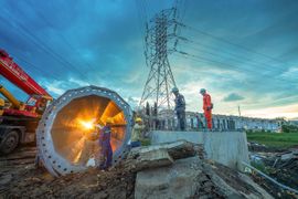 Phú Long “về đích” tuyến điện ngầm 220kV Nhà Bè – Tao Đàn, rút ngắn 35% thời gian thi công