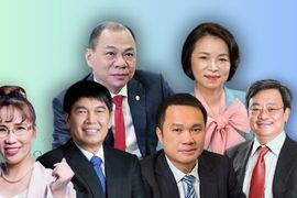 Tài sản vợ chồng tỷ phú Phạm Nhật Vượng chiếm gần 3/4 Top 20 người giàu nhất sàn chứng khoán Việt Nam