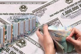 Trái phiếu doanh nghiệp huy động gần 349.000 tỷ đồng sau 8 tháng, lãi suất bất động sản lên tới 13%/năm