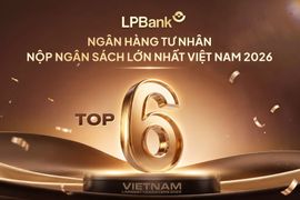 LPBank được vinh danh Top 6 ngân hàng tư nhân nộp ngân sách lớn nhất Việt Nam 2026