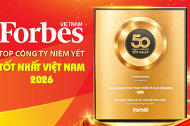 HDBank tiếp tục vào Top 50 Forbes Việt Nam trong bước chuyển lớn của thị trường vốn