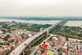 Cây cầu vượt sông 2 tầng đầu tiên và duy nhất tại Việt Nam