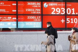 Chứng khoán châu Á mở cửa phiên với diễn biến tích cực