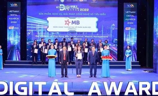MB "thắng lớn" tại giải thưởng Chuyển đổi số Việt Nam 2022