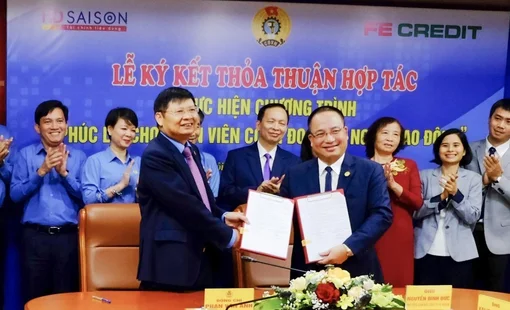 HD SAISON và Tổng liên đoàn lao động Việt Nam ký kết triển khai gói vay 20.000 tỷ đồng cho công nhân