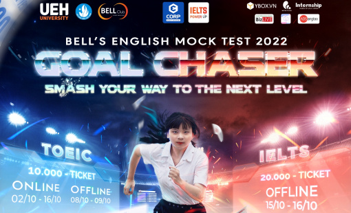 Cơ hội thi thử TOEIC cho sinh viên với lệ phí 10.000 đồng/lượt thi