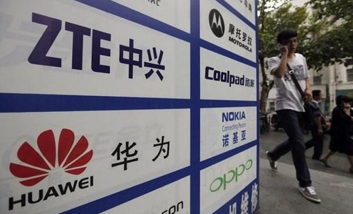 Mỹ và Anh có động thái mới liên quan hai hãng Huawei, ZTE