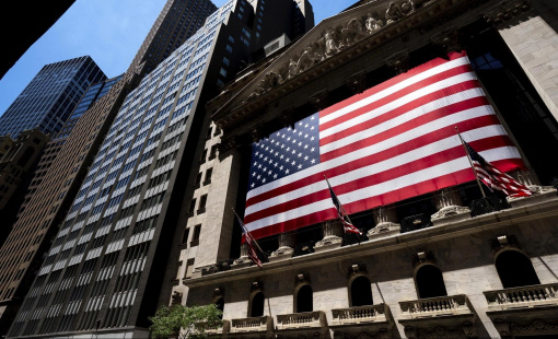 Chứng khoán Mỹ tiếp tục tăng điểm mạnh, Dow Jones lên hơn 400 điểm