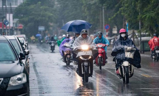 Khi nào đợt mưa dông diện rộng chấm dứt ở miền Bắc?