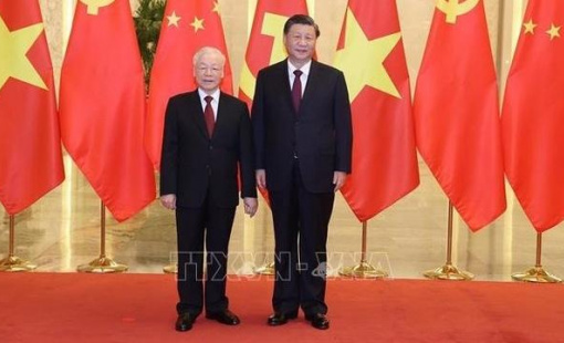 Tổng bí thư Nguyễn Phú Trọng trong ngày đầu thăm chính thức nước Cộng hòa Nhân dân Trung Hoa