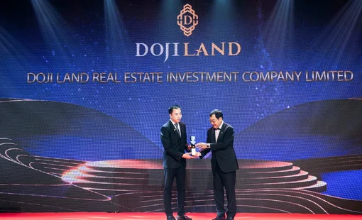 DOJI LAND được vinh danh là Doanh nghiệp xuất sắc Châu Á
