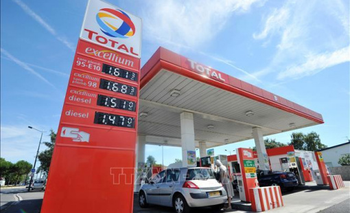 Pháp: Không hạn chế nguồn cung xăng dầu do đình công