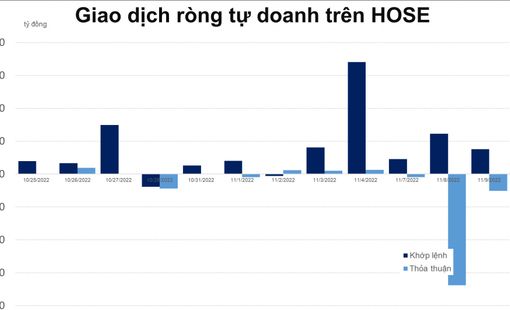Tự doanh trở lại mua ròng nhưng cũng chuyển sang net short phái sinh