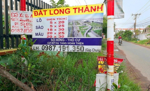 Dự án sân bay Long Thành: Giải ngân rất chậm, mua bán đất sôi động