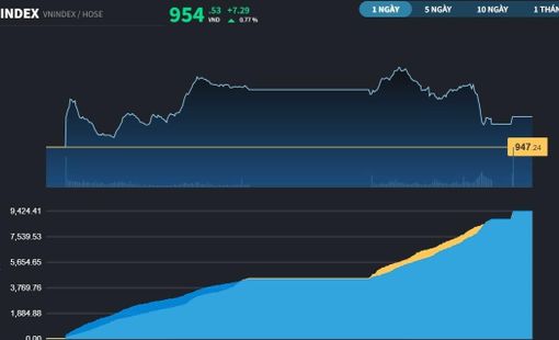 Khối ngoại bơm hơn 2.300 tỷ đồng giải cứu chỉ số, VN-Index hồi phục hơn 7 điểm