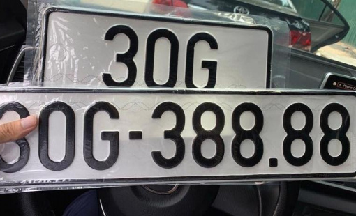 Chốt cơ chế đấu giá biển số ô tô: Giá khởi điểm 40 triệu đồng, bước giá 5 triệu đồng