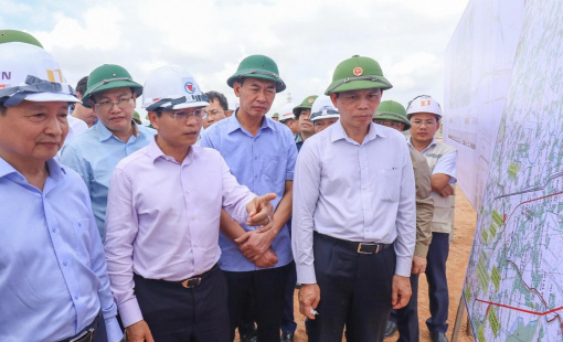 Bộ trưởng GTVT “trảm” nhà thầu Hoàng Long vì thi công chậm trễ