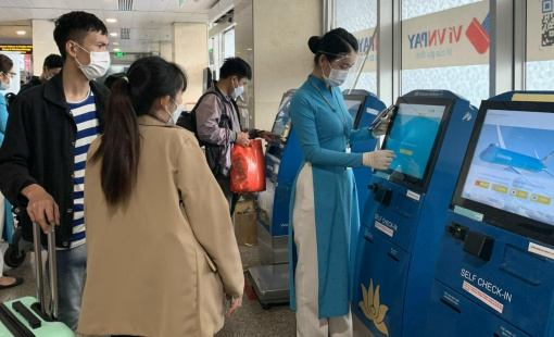 Khách bay từ Buôn Ma Thuột đã có thể làm thủ tục trực tuyến