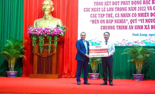 Sovico and HDBank Continue to Promote Social Security Work in The Southwestern Region