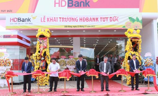 Ngược lên vùng cao, HDBank đẩy mạnh nâng cấp hạ tầng tài chính Đắk Nông