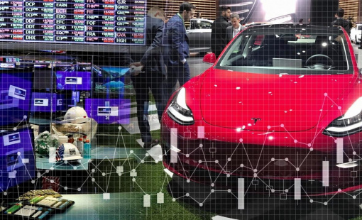 Chứng khoán Mỹ tăng điểm sau loạt thông tin kinh tế trái chiều