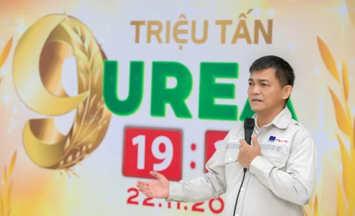 Nhà máy Đạm Cà Mau chính thức cán mốc 9 triệu tấn sản phẩm urê
