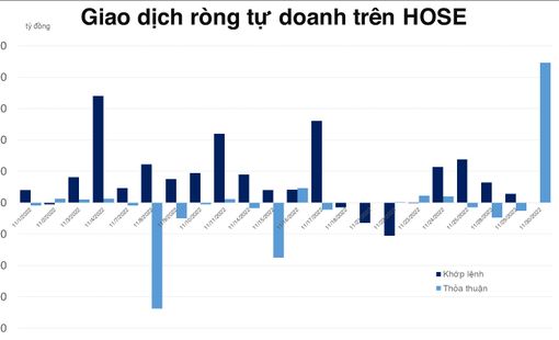 Tự doanh mua đột biến NVL và tiếp tục net long phái sinh hơn 500 tỷ đồng