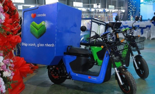 Thêm một công ty giao vận đưa xe máy điện vào hoạt động tại thị trường Việt Nam