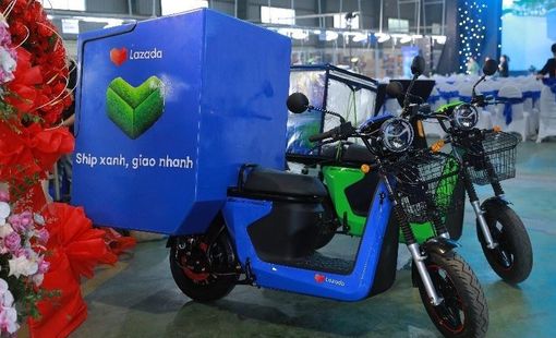 Thêm một công ty giao vận đưa xe máy điện vào hoạt động tại thị trường Việt Nam