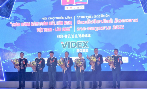 Hội chợ triển lãm “Chào mừng năm Đoàn kết, Hữu nghị Việt Nam - Lào 2022”