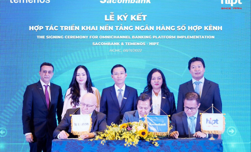 Sacombank hợp tác triển khai nền tảng ngân hàng hợp kênh với liên danh Temenos – HiPT