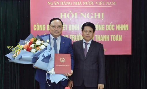 Thành viên HĐQT ngân hàng Vietcombank giữ chức Vụ trưởng Vụ Thanh toán