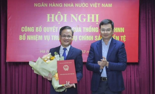 Ngân hàng Nhà nước bổ nhiệm nhân sự Vụ trưởng Vụ Chính sách tiền tệ