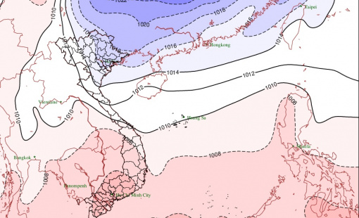 Đợt rét đậm rét hại sắp tiến vào Bắc Bộ và Bắc Trung Bộ