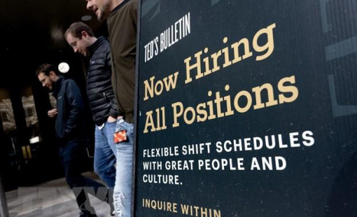 Thị trường việc làm tại Mỹ tiếp tục khởi sắc trong tháng 11