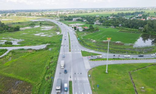Vẫn còn 7km chờ nối tuyến Ninh Bình - Hải Phòng với cao tốc Hà Nội - Hải Phòng