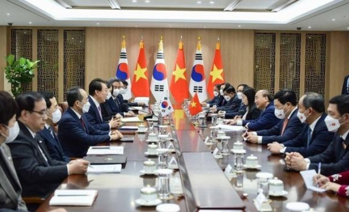 Việt Nam - Hàn Quốc nâng cấp quan hệ lên "Đối tác chiến lược toàn diện"