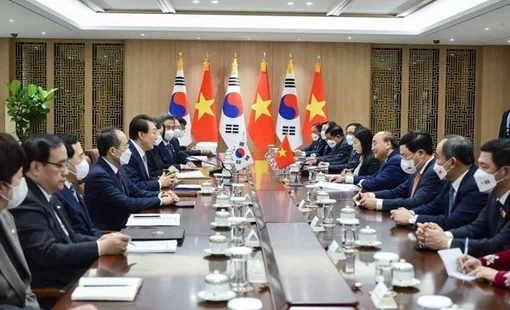 Việt Nam - Hàn Quốc nâng cấp quan hệ lên "Đối tác chiến lược toàn diện"