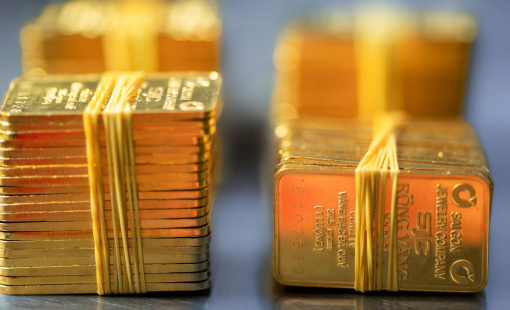 Giá vàng SJC chuyển động ngược chiều thế giới