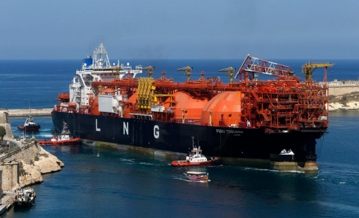 Châu Âu trông chờ vào các trạm khí đốt nổi để vượt qua mùa Đông