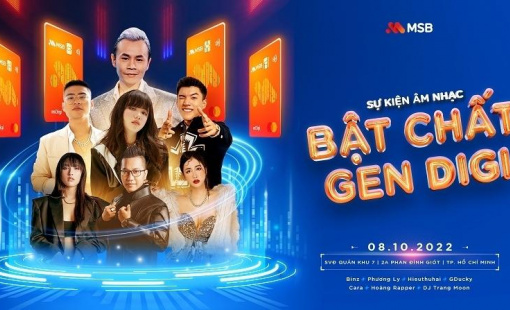 Sao Việt hội ngộ tại đại nhạc hội 'Bật chất Gen Digi' do MSB tổ chức