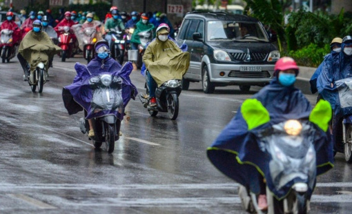 Không khí lạnh sắp tràn về, nhiều nơi mưa lớn kéo dài