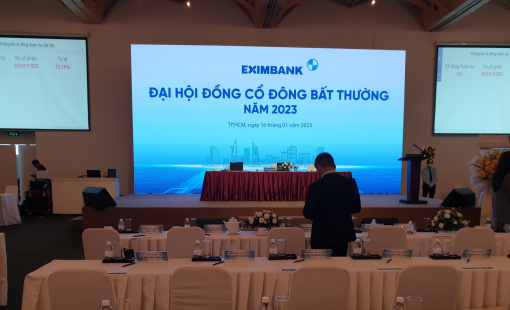 Eximbank chưa tổ chức được đại hội cổ đông bất thường