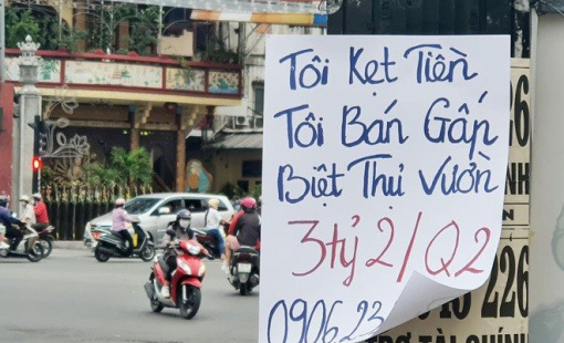 Cận Tết Nguyên đán, rao bán bất động sản ngộp sôi động