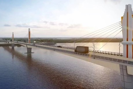 Tuyến đường ngắn nhất giữa Thái Lan và Việt Nam đã hoàn thành 60%