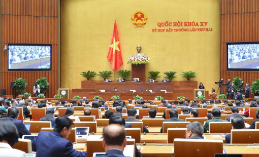 Quốc hội phê chuẩn bổ nhiệm hai ông Trần Hồng Hà và Trần Lưu Quang làm Phó thủ tướng