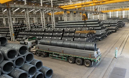 Sản lượng tiêu thụ thép của Hòa Phát hồi phục sau 3 tháng giảm liên tiếp