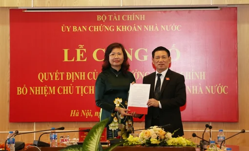 Ủy ban Chứng khoán Nhà nước có nữ chủ tịch đầu tiên trong lịch sử hơn 26 năm